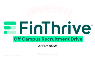 FinThrive Recruitment 2025 Hiring Graduates | Analyst Position