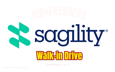 Sagility Mega Walk-in Drive For Freshers | Non Voice Trainee