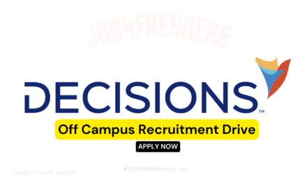 Amazing Opportunity by Decisions in Mumbai | Bachelor’s Degree