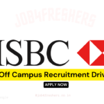 HSBC Apprenticeship Hiring 2025 | Recruitment Drive for Freshers