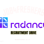 Radancy Recruitment 2025 for Front End Engineer in Bengaluru