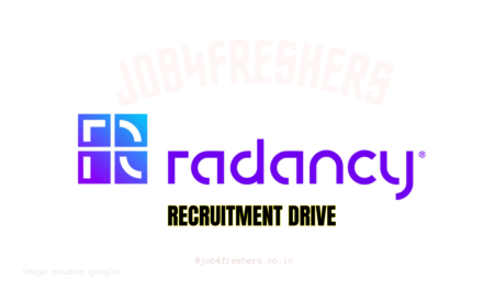 Radancy Recruitment 2025 for Front End Engineer in Bengaluru