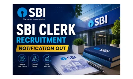 SBI Clerk Recruitment 2026 Notification Out | Apply for 1,538 Junior Associate Posts