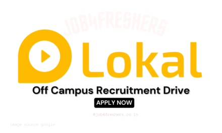 Lokal Off Campus Drive 2025 | Bengaluru | React Native SDE