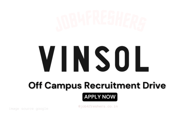 Vinsol Off Campus 2025 | Front office executive | Delhi