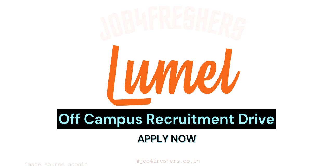 Lumel Technology Fresher Recruitment Program 2025 | Chennai