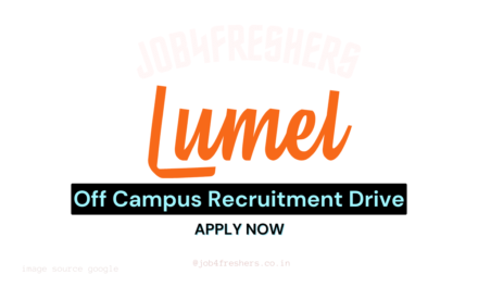 Lumel Technology Fresher Recruitment Program 2025 | Chennai