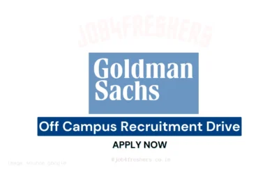 Goldman Sachs Hiring Analyst | Bengaluru | Bachelors Degree