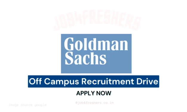 Goldman Sachs Off Campus 2025 | Associate-Software Engineering