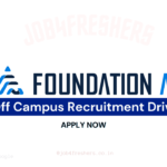 Foundation AI is hiring Associate Software Engineer | Hyderabad