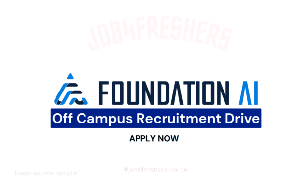 Foundation AI Hiring For Freshers and Experienced | Apply Now!