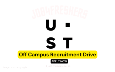 UST Recruitment Online 2025 | Grab This Amazing Chance