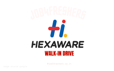 Hexaware Walk-in Drive |Customer Support Executive Role