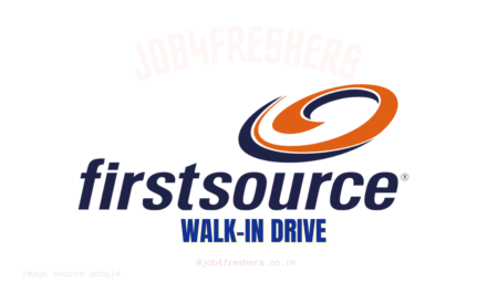 Firstsource Walk-in Drive 2025 | International Chat Process