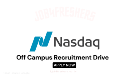 Nasdaq Off Campus Drive 2025 | Core Java Developer | Apply Now