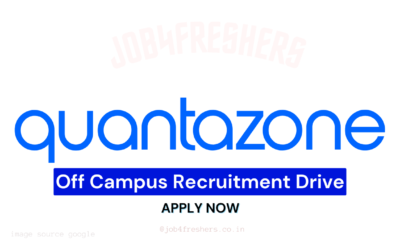 Quantazone Off Campus Recruitment |UI/UX Internship