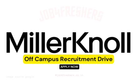 MillerKnoll hiring Trainee Engineer | Bengaluru Location