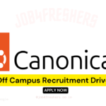 Canonical Off Campus 2025 | Graduate Software Engineer | Apply Now!