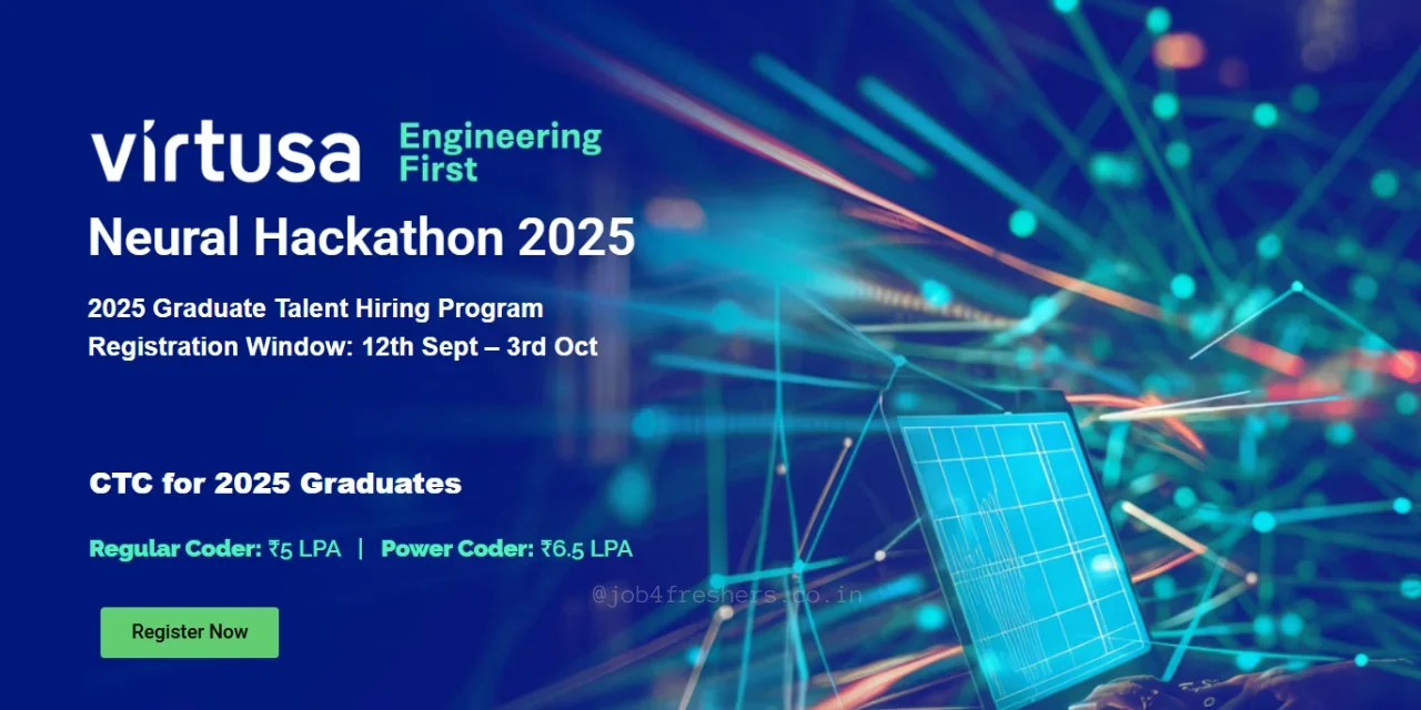 Virtusa Neural Hackathon 2025 | Graduate Talent Hiring Program