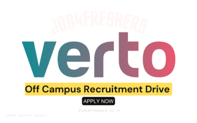Verto Off Campus 2025 | Associate Software Engineer | 0-1 year