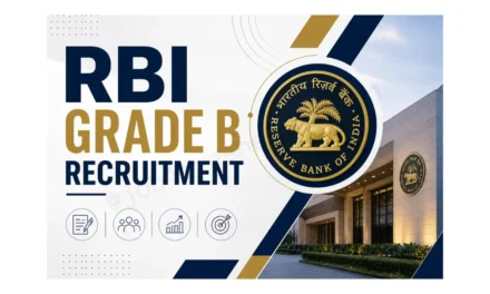 RBI Grade B Recruitment 2026 Notification Out | Exam Date, Vacancy- Apply Now