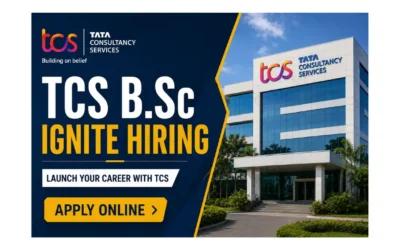 FRESHERS JOBS 16 TCS B.Sc Ignite Hiring 2026 Batch | Full Time | Apply Now!