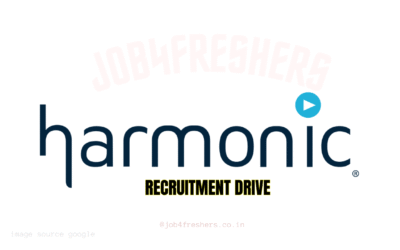 Harmonic Off Campus Drive for Associate QA Engineer | Apply Online