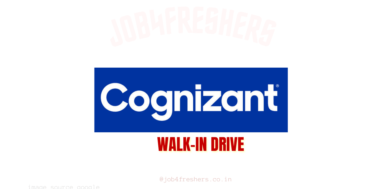 Cognizant Walk-in Drive for Process Executive in Hyderabad