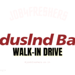 Indusind Bank Walk-in Drive for Telecalling Executive | Freshers can apply