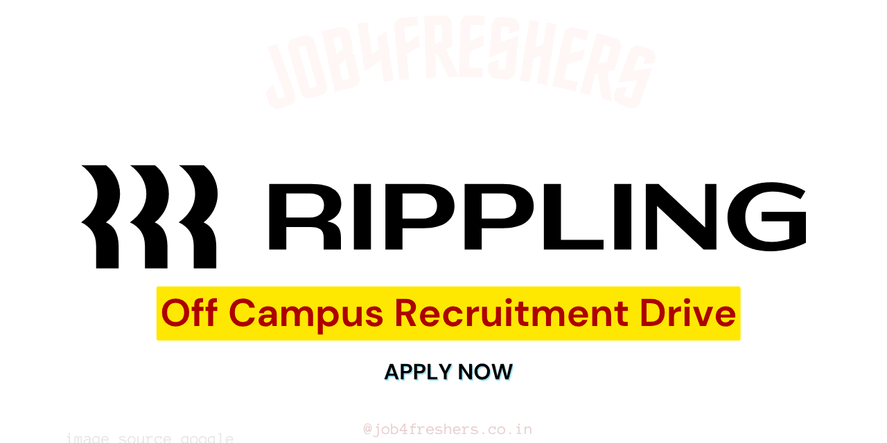Rippling Hiring for Software Engineer | Bangalore Location