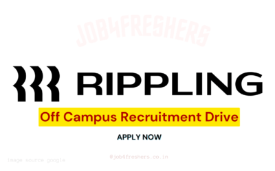 Rippling Hiring for Software Engineer | Bangalore Location