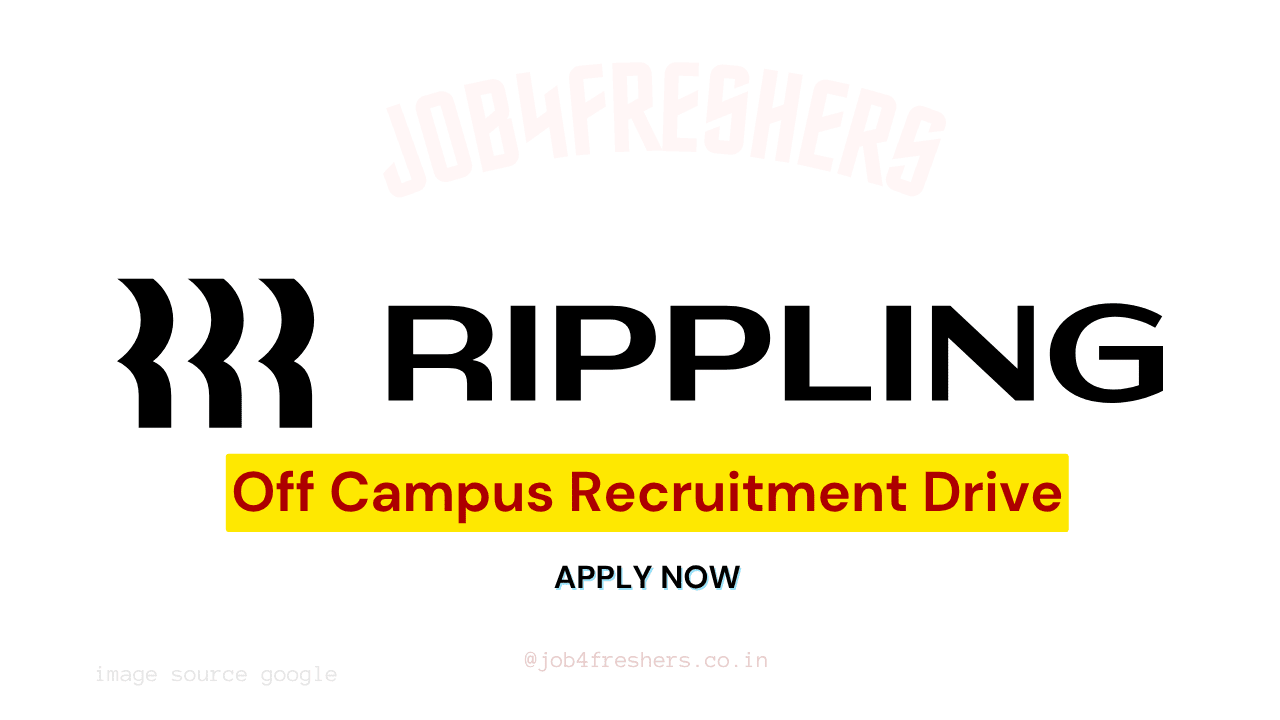 Rippling Software Engineer Recruitment 2026 - Bangalore Location ...