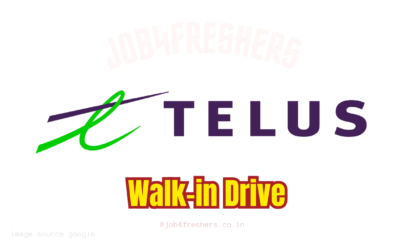 TELUS Digital Walk-in Drive in Gurgaon | International Voice