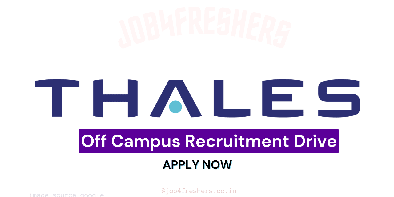 Thales Hiring Java Developer in Noida Office | Apply Online