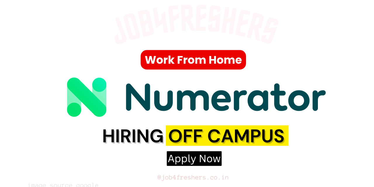 Numerator Work From Home Drive | Associate QA Engineer