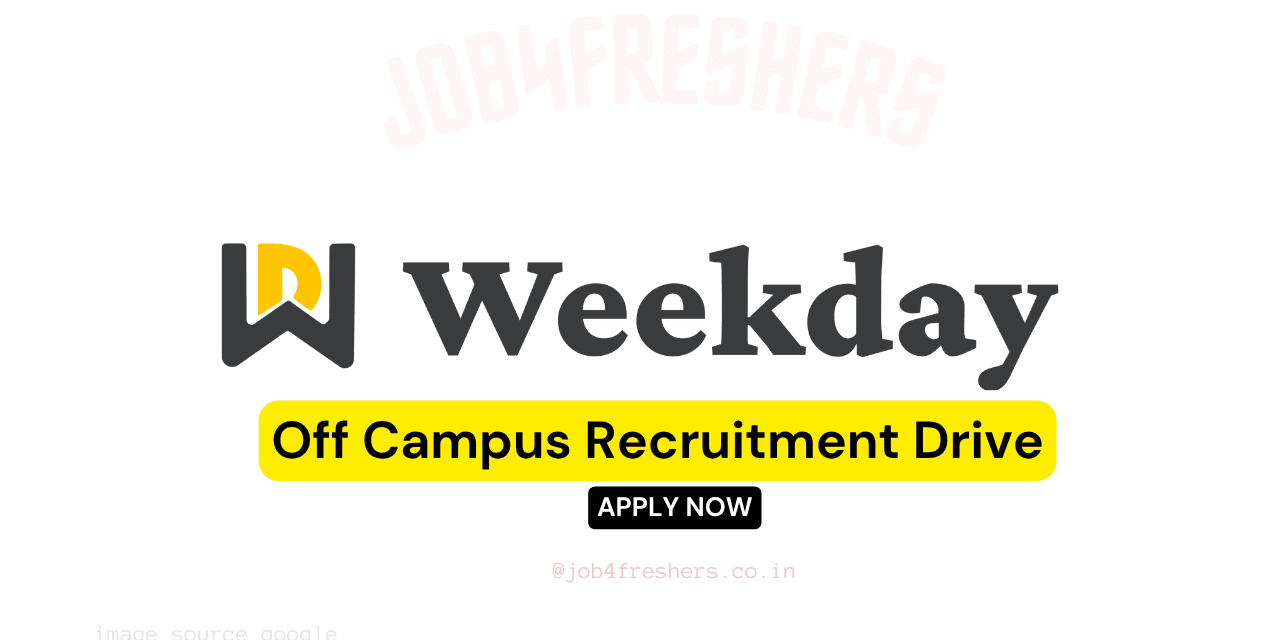 Weekday Off Campus 2025 | Software Engineer | Apply Now