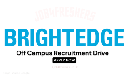BrightEdge Off Campus Hiring Software Engineer | Work From Home