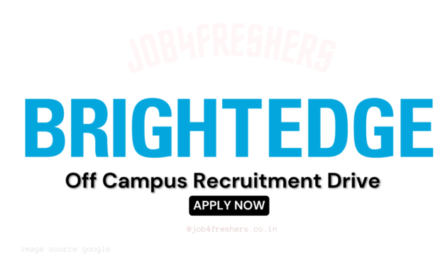 BrightEdge Off Campus Hiring Software Engineer | Work From Home