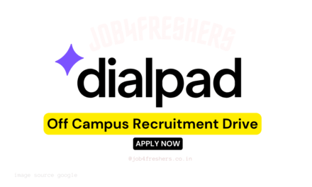 Dialpad Off Campus Drive | Co-op Software Engineer | Apply Now