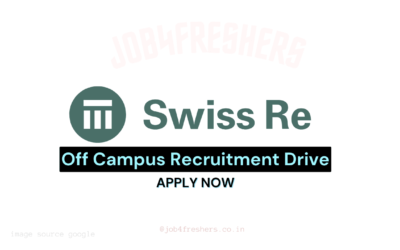 Swiss Re Job Update hiring for QA Engineer | Hyderabad