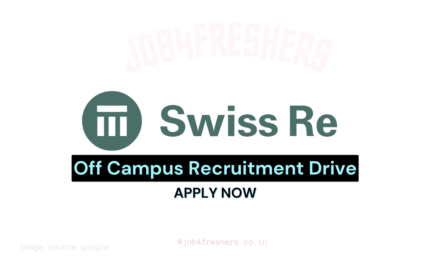 Swiss Re Job Update hiring for QA Engineer | Hyderabad