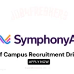 SymphonyAI Apprentice Vacancy for Freshers | Bengaluru