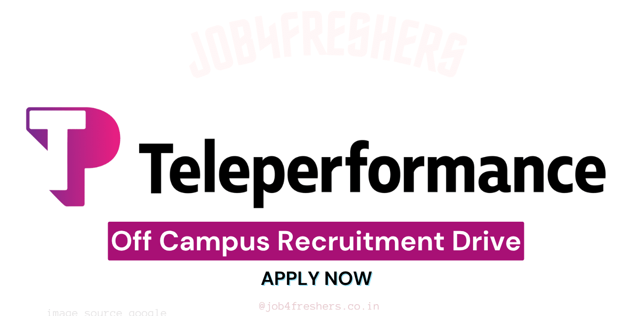 Teleperformance Off Campus | Hiring For Team Lead Role