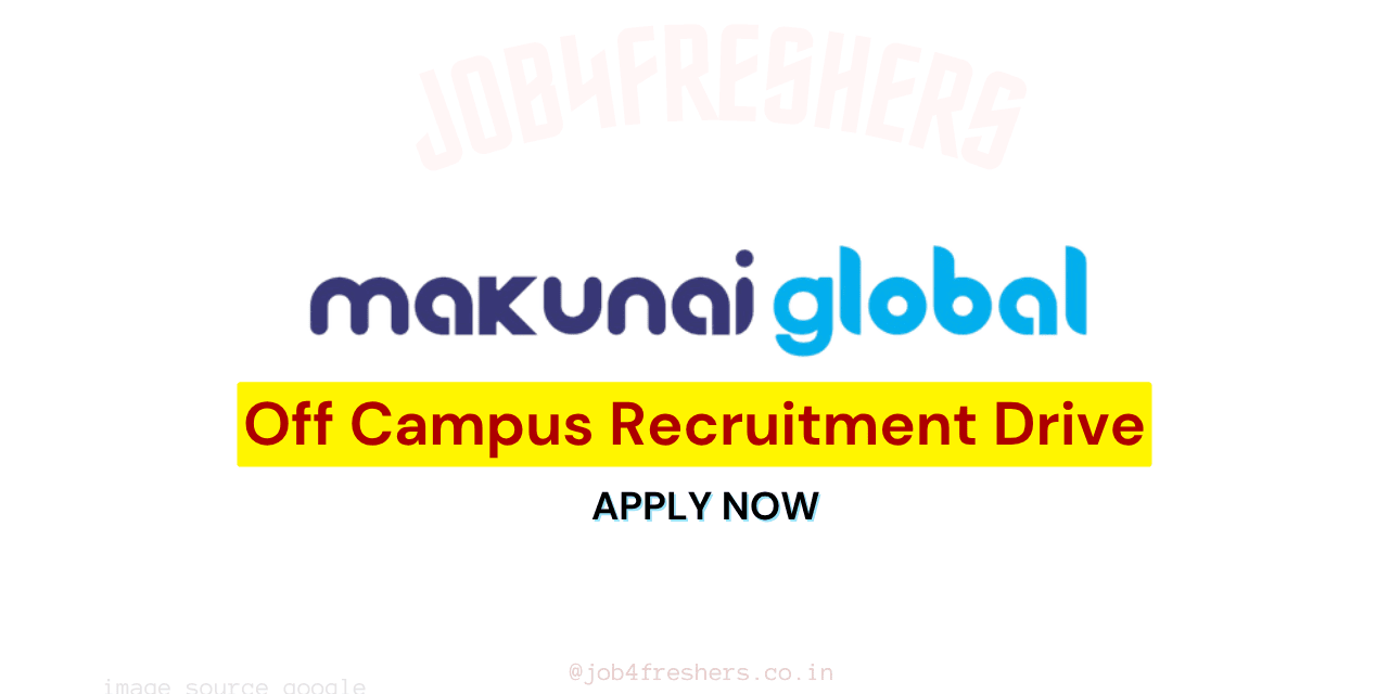 Makunai Global Hiring Intern | Noida | Off Campus Drive