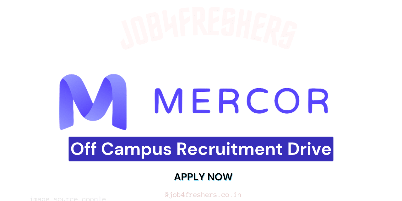 Mercor Work From Home Job | Freshers are Eligible to apply