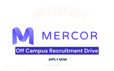 Mercor Work From Home Job | Freshers are Eligible to apply