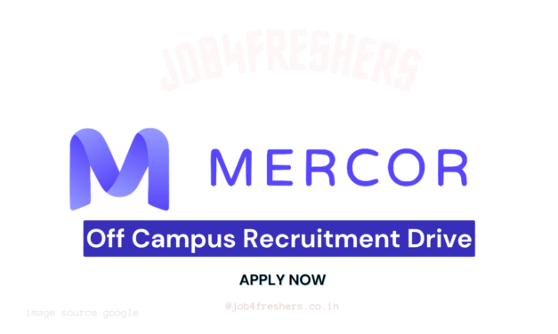 Mercor Work From Home Job | Freshers are Eligible to apply