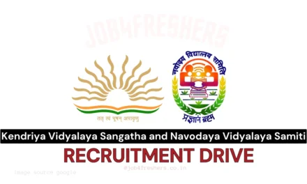 KVS & NVS Recruitment 2025 For Teaching & Non-Teaching | Apply Online