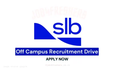 SLB Off Campus Drive 2025  | Human Resources | Apply Online
