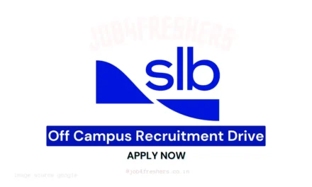 SLB Off Campus Drive 2025  | Human Resources | Apply Online